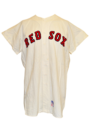 1971 Bob Montgomery Boston Red Sox Game-Used Home Jersey