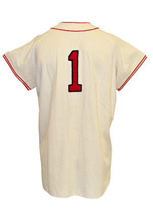 1966 Joe Foy Rookie Boston Red Sox Game-Used Home Flannel Jersey