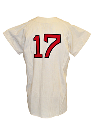 1972 Cecil Cooper Boston Red Sox Game-Used Home Flannel Jersey