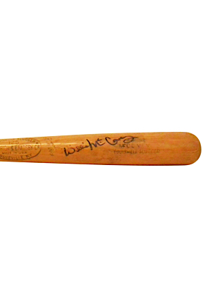 1965-68 Willie McCovey San Francisco Giants Game-Used & Autographed Bat (JSA • PSA/DNA)