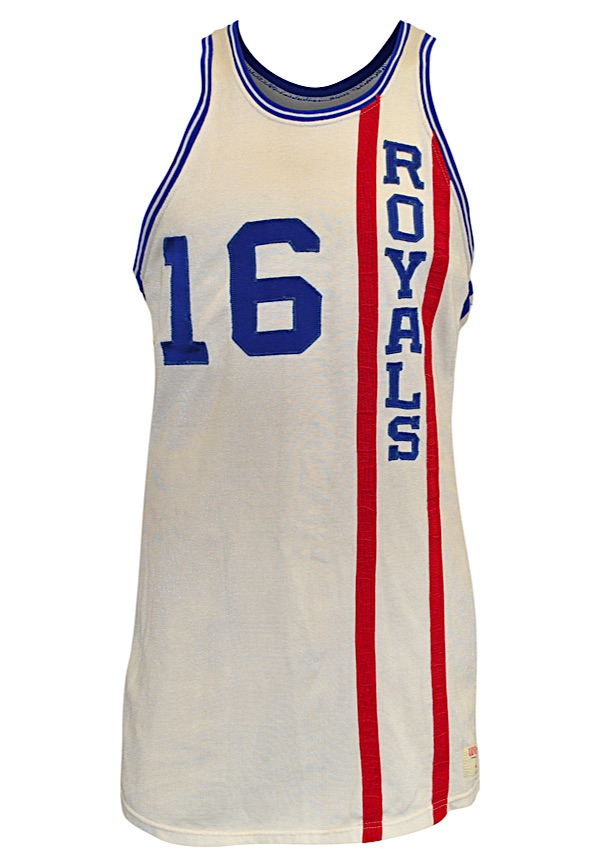 Lot Detail - Late 1960s Jerry Lucas Cincinnati Royals Game-Used