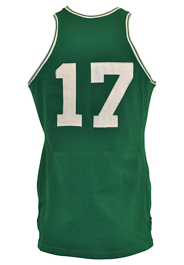 John Havlicek Boston Celtics Autographed Champion #17 Authentic Jersey
