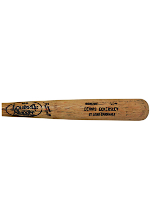 1996-97 Dennis Eckersley St. Louis Cardinals Game-Used Bat (PSA/DNA)