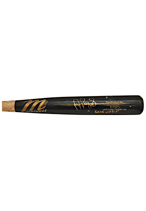 2011 Albert Pujols St. Louis Cardinals Game-Used & Autographed Bat (JSA • PSA/DNA • MLB Hologram • Championship Season)