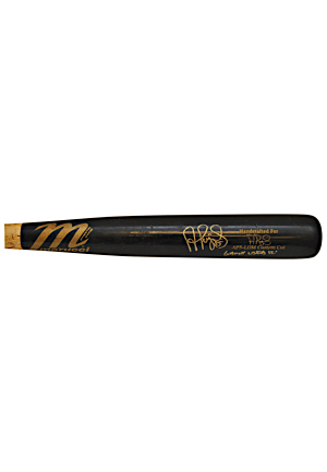 2012 Albert Pujols St. Louis Cardinals Game-Used & Autographed Bat (JSA • PSA/DNA GU 9 • MLB Hologram)