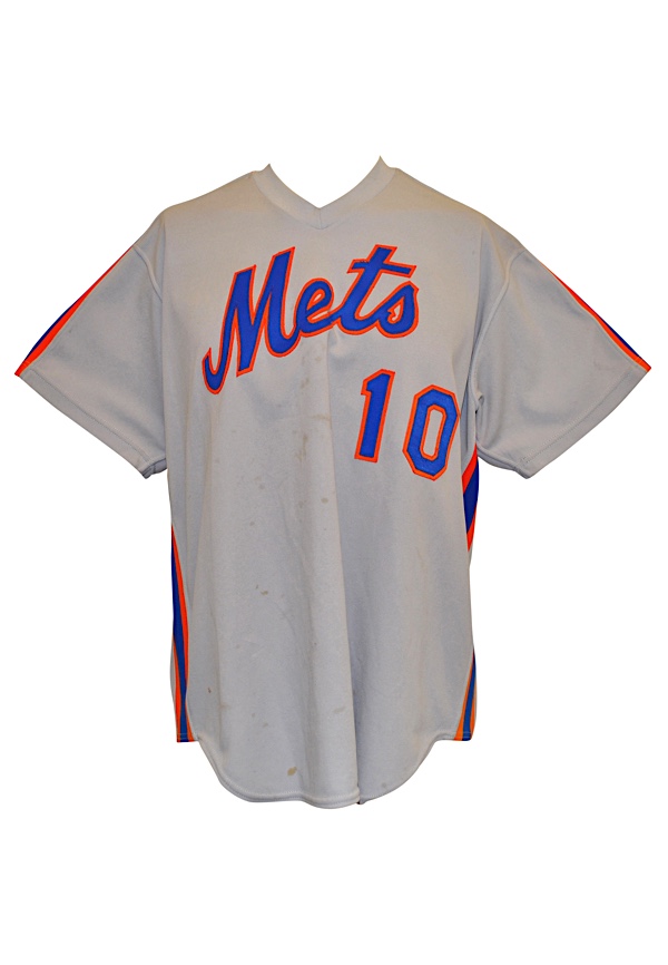 Lot Detail - 1982 Rusty Staub New York Mets Game-Used Road Jersey