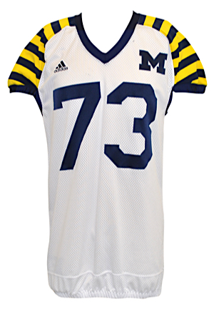 10/15/2011 William Campbell University Of Michigan Wolverines Team-Issued Road Legacy Jersey