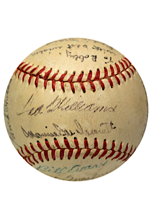 1951 & 1962 Boston Red Sox Team Signed Baseballs (2)(JSA)