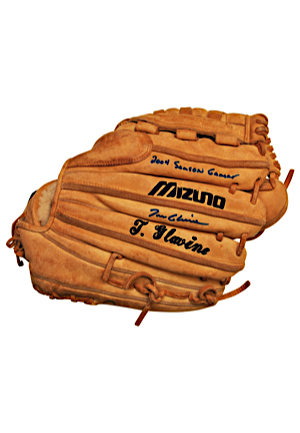 2004 Tom Glavine New York Mets Game-Used & Autographed Pitching Glove (JSA • Glavine Family LOA)