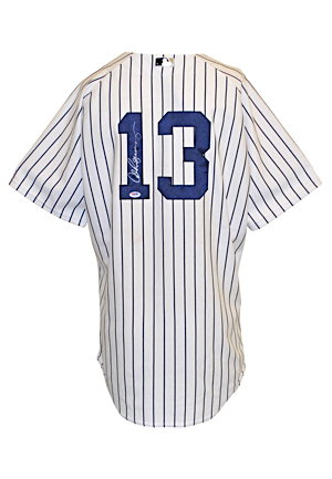 8/19/2015 Alex Rodriguez New York Yankees Game-Used & Autographed Pinstripe Home Jersey (JSA • MLB Hologram • PSA/DNA • Steiner Sports LOA)