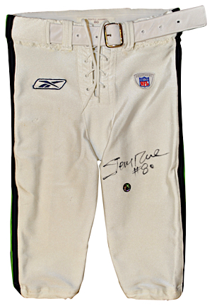 2004 Jerry Rice Seattle Seahawks Game-Used & Autographed Pants (JSA • Rice Hologram)