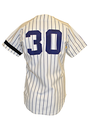 1978 Willie Randolph New York Yankees World Series Game-Used Home Jersey (Photo-Matched to Game 2 • Munson Armband)