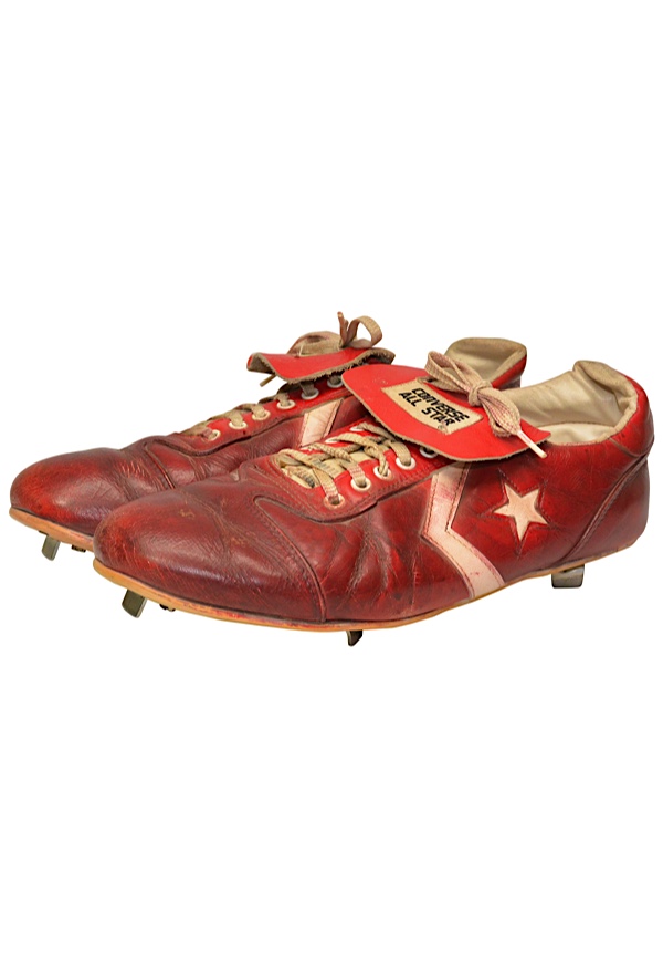 St. Louis Cardinals on X: These shoes were made for stealing. Lou Brock's  game-worn cleats from the 1960s. #CardsMuseum  / X