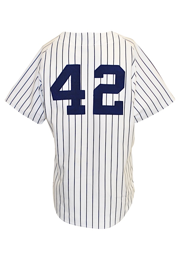 Lot Detail - 1997 Mariano Rivera New York Yankees Spring Training Worn Home  Jersey (Steiner)