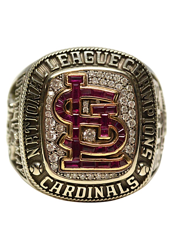2004 St. Louis Cardinals National League Baseball Championship Ring, Custom  St. Louis Cardinals Champions Ring