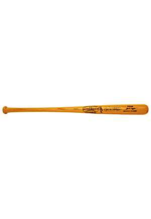 Joe DiMaggio New York Yankees Single-Signed Bat With "Yankee Clipper" Inscription (JSA)