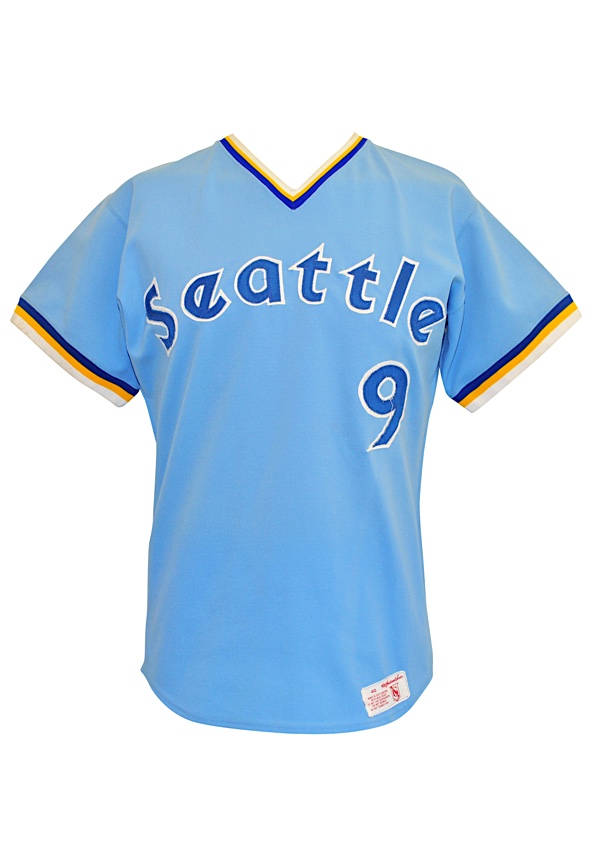 Lot Detail - 1977 Ruppert Jones Seattle Mariners Game-Used Road Jersey  (Inaugural Season • Graded A10 • Rare Style)