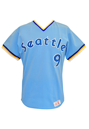 1977 Ruppert Jones Seattle Mariners Game-Used Road Jersey (Inaugural Season • Graded A10 • Rare Style)