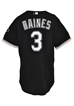 2008 Harold Baines Chicago White Sox Game-Used Alternate Jersey (Ball Park Heroes LOA)