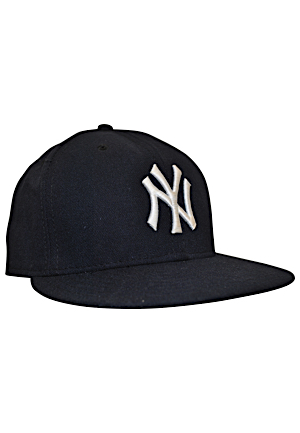 10/2/2016 Gary Sanchez Rookie New York Yankees Game-Used Cap (MLB Authenticated • Steiner LOA)