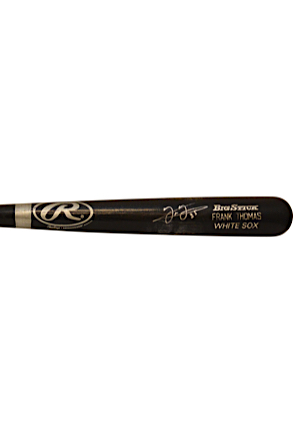 2000 Frank Thomas Chicago White Sox Game-Used & Autographed Bat (JSA • PSA/DNA GU9)