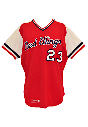1978 Rochester Red Wings Game-Used Home Jersey