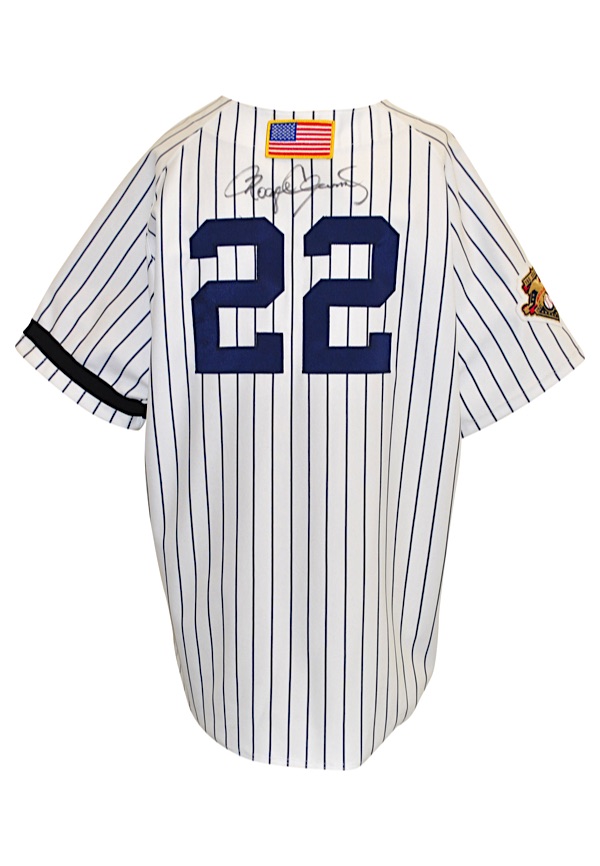Lot Detail - 2001 Roger Clemens New York Yankees Dual-Signed Home Jersey  (JSA • World Series Season)