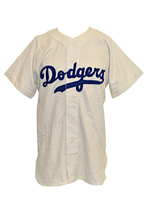 Collection Of "42" The Jackie Robinson Story Screen-Worn Flannel Jerseys (7)