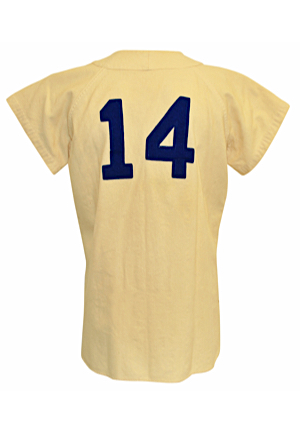 Lot Detail - 1954 Gil Hodges Brooklyn Dodgers Game-Used Home Flannel ...