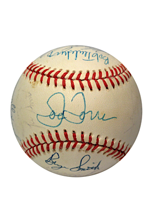 1990 St. Louis Cardinals Team Signed Baseball (JSA)