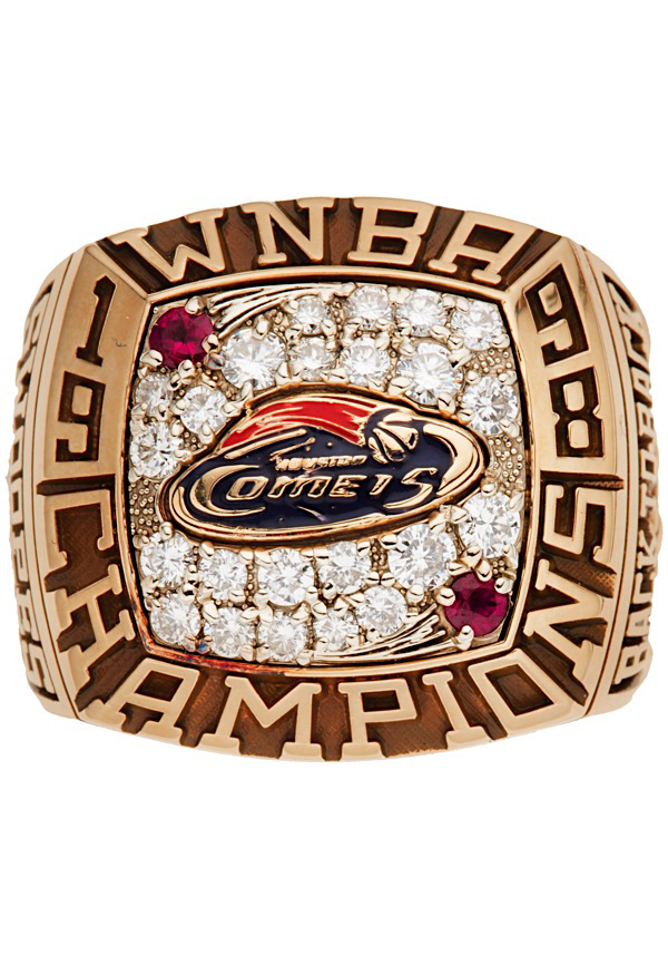 Lot Detail - 1998 WNBA Houston Comets Championship Ring Presented to Sheryl  Swoopes (Heritage Auctions Documentation)