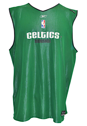 Late 2000s Paul Pierce Boston Celtics Player-Worn Reversible Practice Jersey