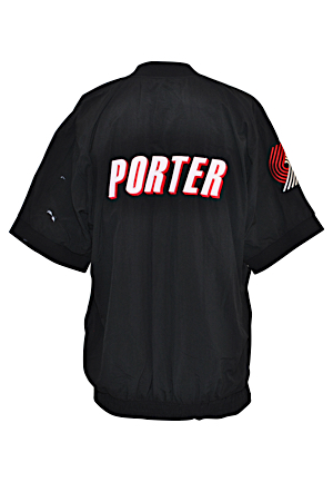 1992-93 Terry Porter Portland Trail Blazers Warm-Up Jacket