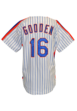 Dwight "Doc" Gooden New York Mets Autographed Replica Jersey (JSA)
