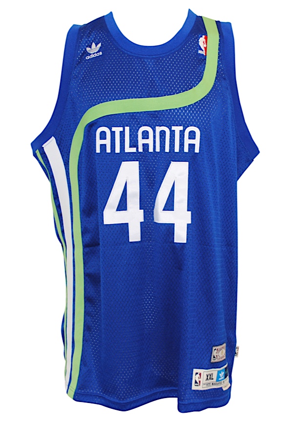 Facsimile Autographed Pistol Pete Maravich Atlanta Blue Reprint Laser Auto  Basketball Jersey Size Men's XL at 's Sports Collectibles Store