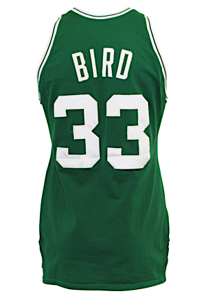 Circa 1984 Larry Bird Boston Celtics Game-Used Road Knit Jersey 
