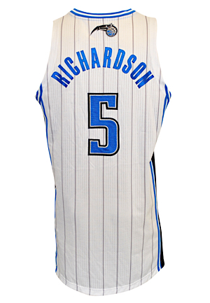 2011-12 Quentin Richardson Orlando Magic Game-Used Home Jersey