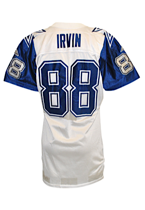 1994 Michael Irvin Dallas Cowboys Team-Issued Double-Star Throwback Jersey