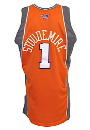 2008-09 Amare Stoudemire Phoenix Suns Game-Used Alternate Jersey