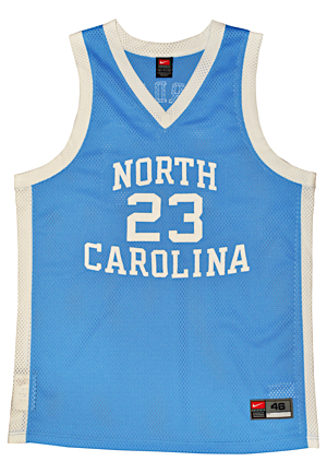 Michael Jordan North Carolina Tar Heels Autographed Road Authentic Jersey (JSA • UDA Hologram)