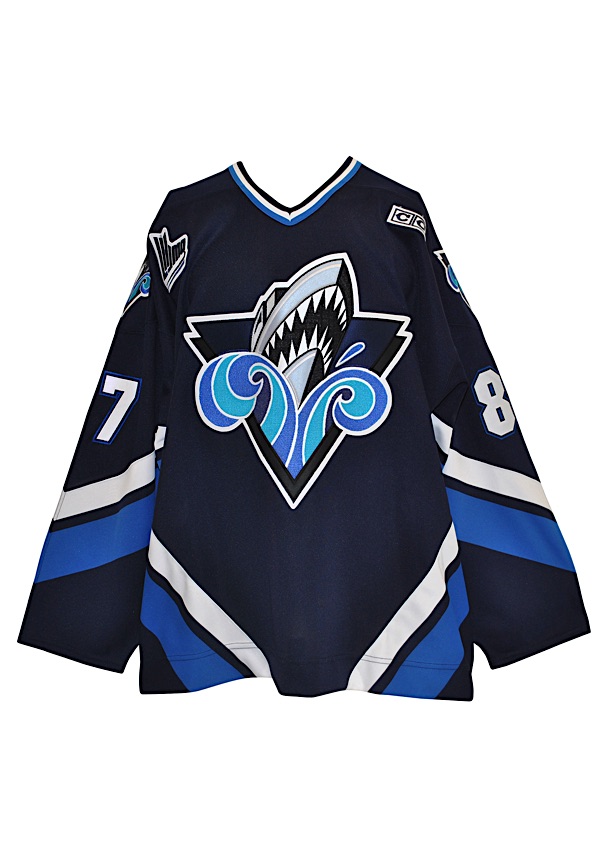 Sidney Crosby Signed Oceanic Rimouski CCM Pro-Weight Jersey (blue)