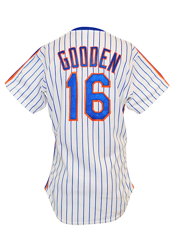 Dwight Doc Gooden Autographed New York Mets Replica Jersey