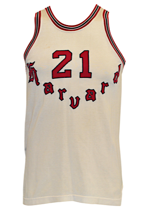 1960s Harvard Crimson Game-Used Number 21 Durene Jersey