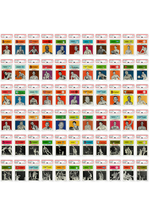 1961 Fleer Basketball Complete Set (66)(All Cards PSA Graded MINT 9 • #2 Weighted GPA)