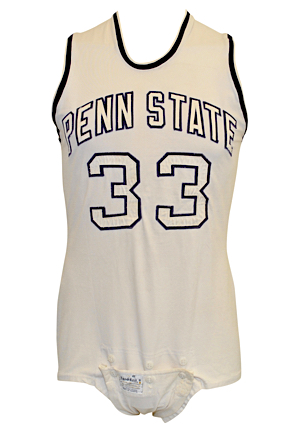 Early 1970s Penn State Nittany Lions Game-Used Home Jersey (Rare "Ghost" Style)