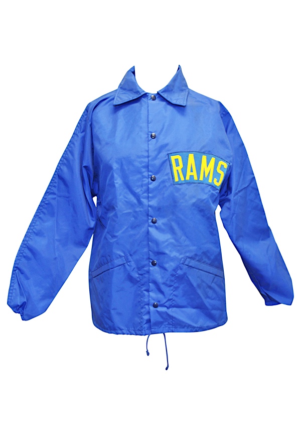 Lot Detail - Early 1980s Los Angeles Rams Coaches-Worn Jacket