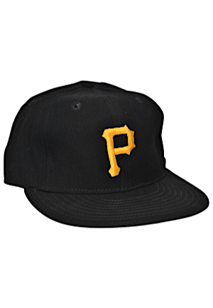 Bill Mazeroski Pittsburgh Pirates Old-Timers Day Worn Cap (Mazeroski LOA)