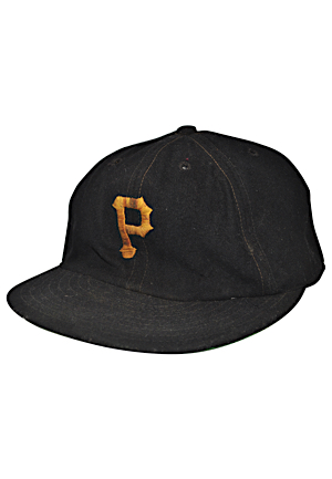 1950-60s Pittsburgh Pirates Game-Used Vintage Caps (2)