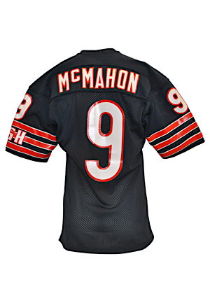 Mid 1980s Jim McMahon Chicago Bears Game-Used Home Jersey