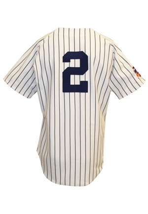 1997 Derek Jeter NY Yankees Game-Used Home Pinstripe Jersey (Rare Early Career Example)